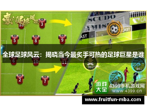 全球足球风云：揭晓当今最炙手可热的足球巨星是谁